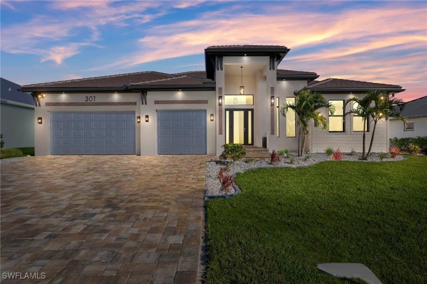 Breathtaking NEW CONSTRUCTION Luxury getaway inspired by modern - Beach Home for sale in Cape Coral, Florida on Beachhouse.com