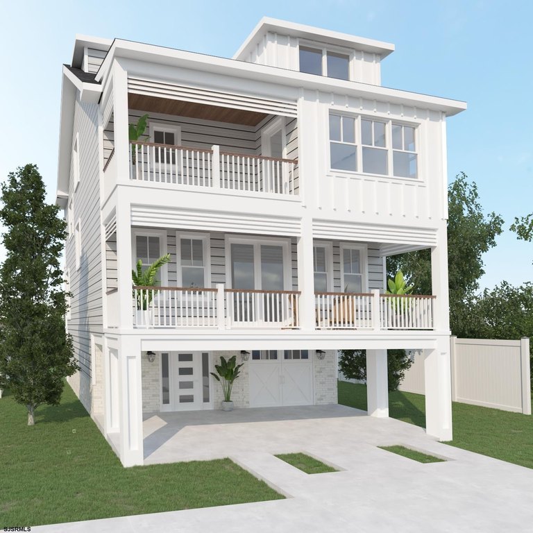 LUXURY NEW CONSTRUCTION home on a hard-to-come-by, desirable - Beach Home for sale in Margate, New Jersey on Beachhouse.com