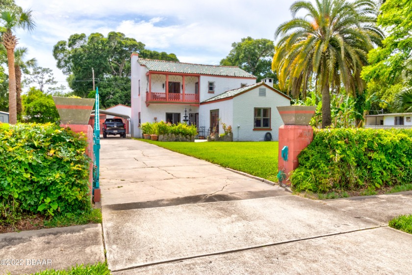 Come see this Unique Historic Spanish Style home with all the - Beach Home for sale in Ormond Beach, Florida on Beachhouse.com