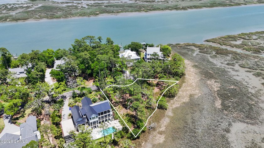 A Rare Waterfront Opportunity on Exclusive Deer Island! Bring - Beach Lot for sale in Beaufort, South Carolina on Beachhouse.com