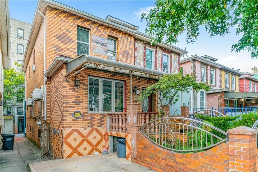 Exceptional semi-detached two-family brick home in prime - Beach Home for sale in Brooklyn, New York on Beachhouse.com