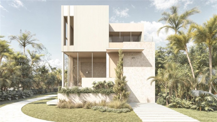 Super modern new construction home on PRIME CORNER LOT! Location - Beach Lot for sale in Miami, Florida on Beachhouse.com