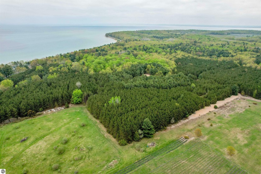 10 acres on Old Mission Peninsula with 100' of shared frontage - Beach Home for sale in Traverse City, Michigan on Beachhouse.com
