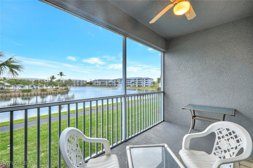 Enjoy SERENE, PANORAMIC VIEWS of the LARGE LAKE with LIGHTED - Beach Condo for sale in Fort Myers, Florida on Beachhouse.com