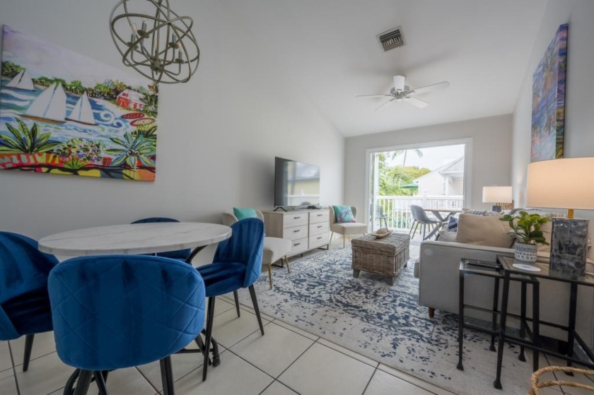 This second-floor, two bed, one bath condominium features - Beach Condo for sale in Key West, Florida on Beachhouse.com