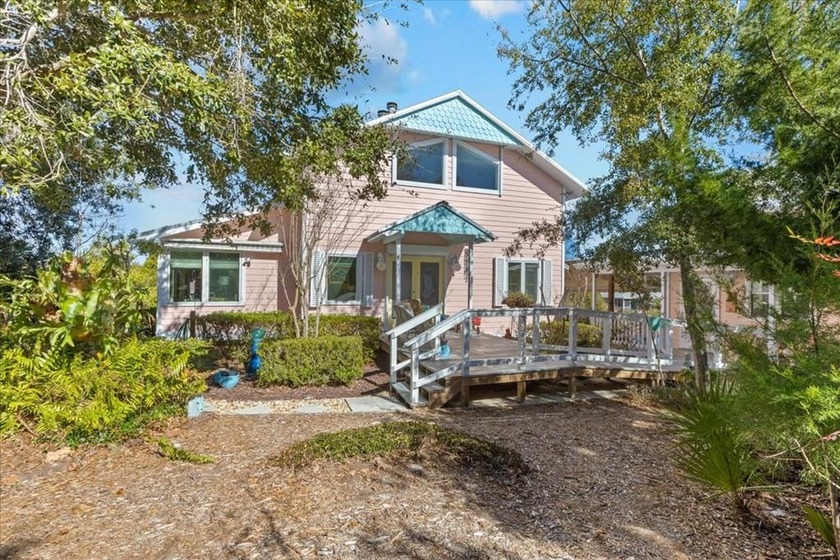 Perched high above the Gulf on an away from the crowd location - Beach Home for sale in Cedar Key, Florida on Beachhouse.com