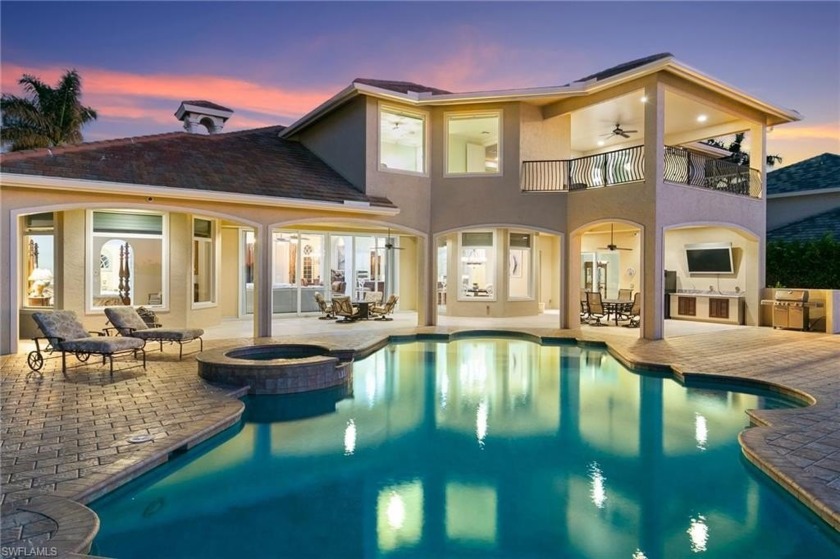 Discover the pinnacle of luxury living in this renowned Sunset - Beach Home for sale in Marco Island, Florida on Beachhouse.com