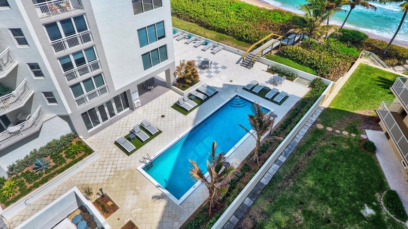 Experience oceanfront living at its finest in this pristine - Beach Condo for sale in Highland Beach, Florida on Beachhouse.com