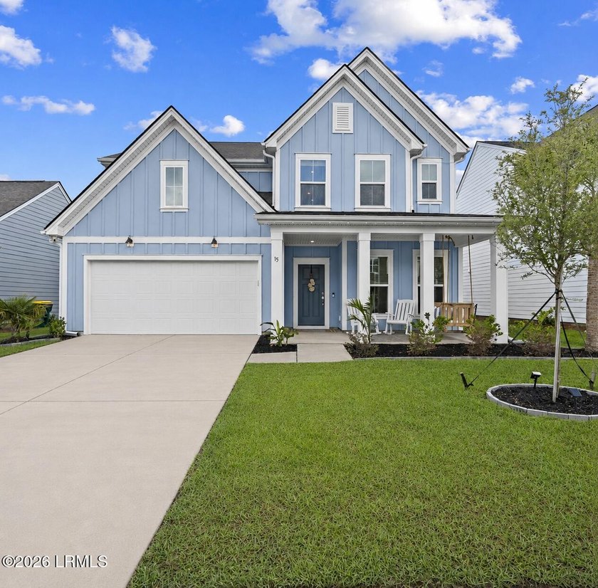 Just one year young, this beautifully upgraded 5-bedroom, 4-bath - Beach Home for sale in Bluffton, South Carolina on Beachhouse.com