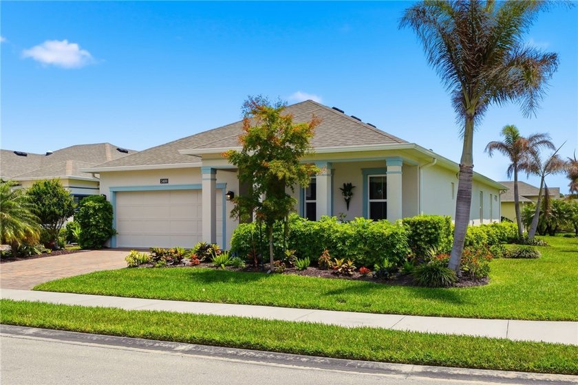 Beautifully maintained 2019 corner-lot home with serene pond and - Beach Home for sale in Vero Beach, Florida on Beachhouse.com