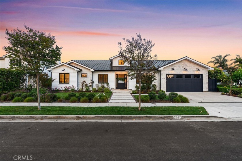 Custom built in 2023, this single level, turnkey custom Modern - Beach Home for sale in Newport Beach, California on Beachhouse.com