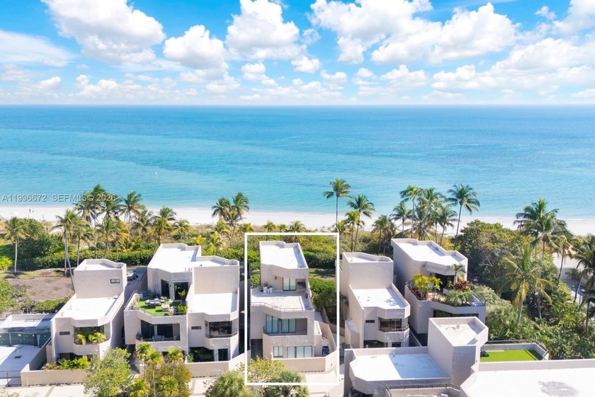 Exceptionally rare beachfront, standalone, townhouse in Key - Beach Townhome/Townhouse for sale in Key Biscayne, Florida on Beachhouse.com
