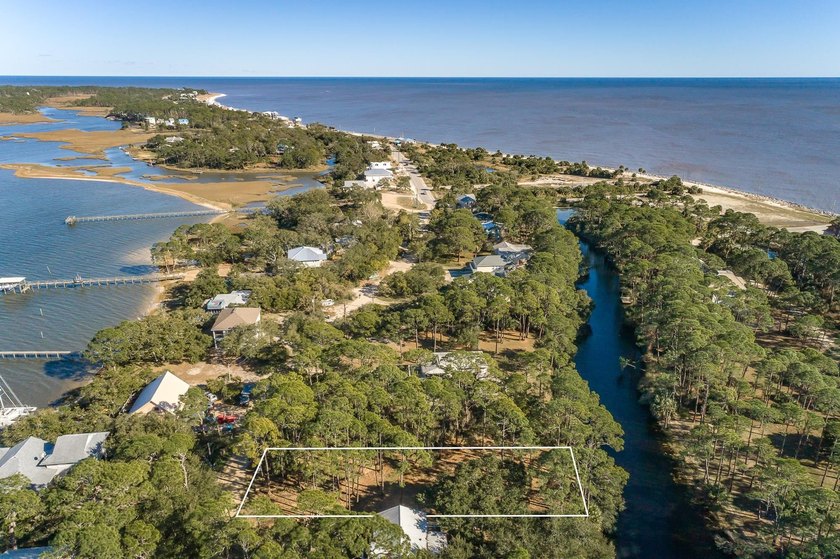 This exceptional Alligator Point waterfront homesite offers - Beach Lot for sale in Alligator Point, Florida on Beachhouse.com