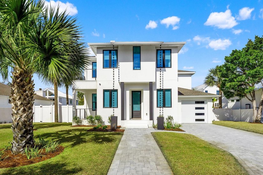 Tucked within the gated, non-rental community of Sand Cliffs - Beach Home for sale in Inlet Beach, Florida on Beachhouse.com