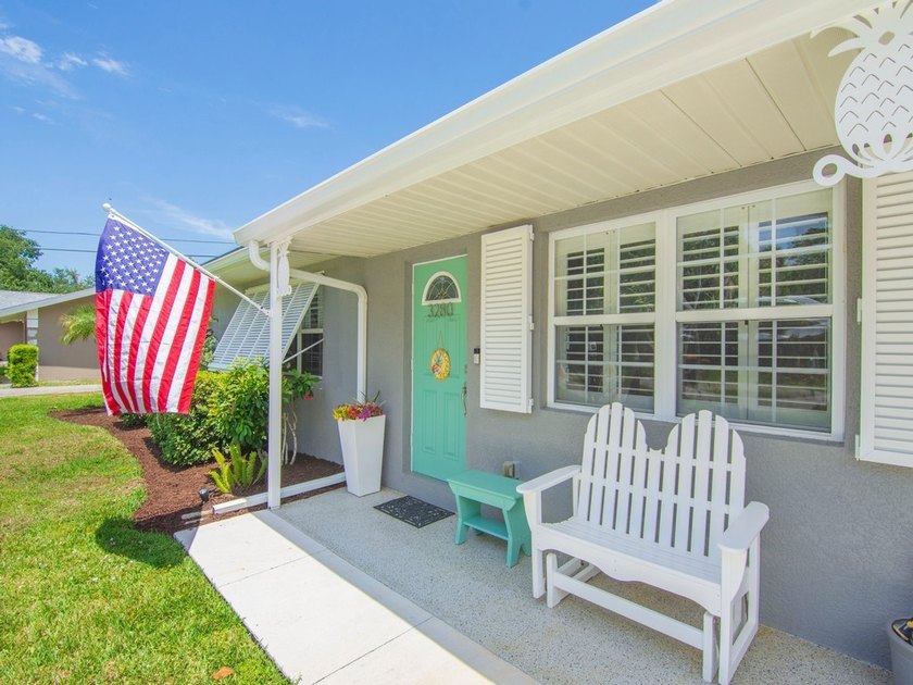 Charming Key West-Inspired concrete block pool home in a highly - Beach Home for sale in Vero Beach, Florida on Beachhouse.com