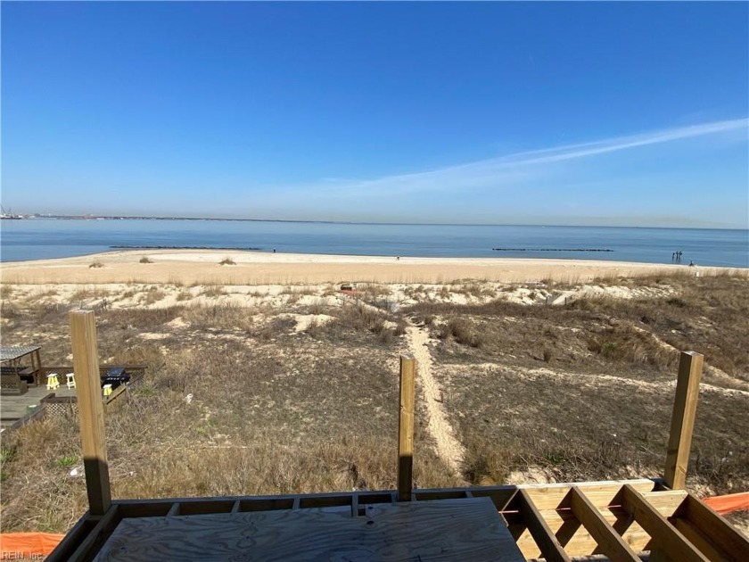BEACHFRONT LIVING! Located on the Chesapeake Bay just steps to - Beach Home for sale in Norfolk, Virginia on Beachhouse.com