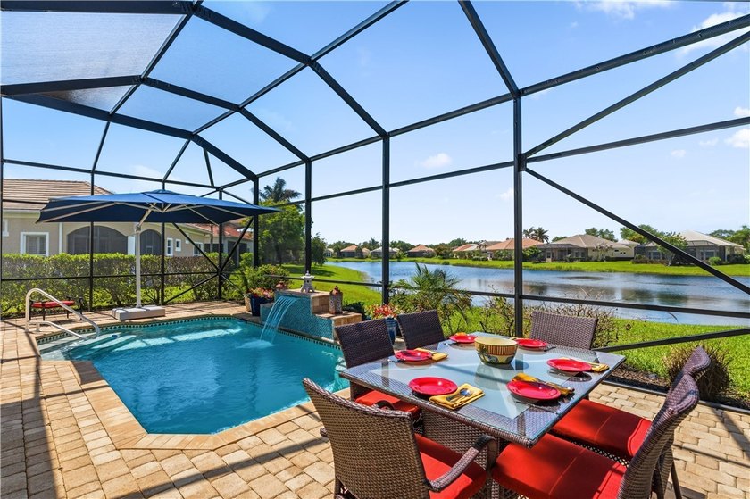 Open-plan luxury: this 5/4.5, 3,349 SF home w/water views - Beach Home for sale in Vero Beach, Florida on Beachhouse.com