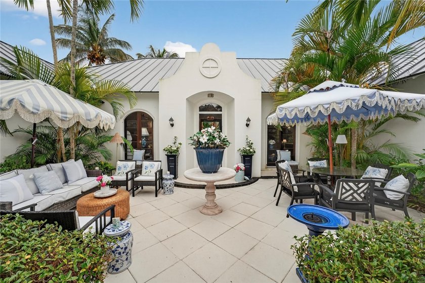 Steps to deeded private beach access, this West Indies-inspired - Beach Home for sale in Vero Beach, Florida on Beachhouse.com
