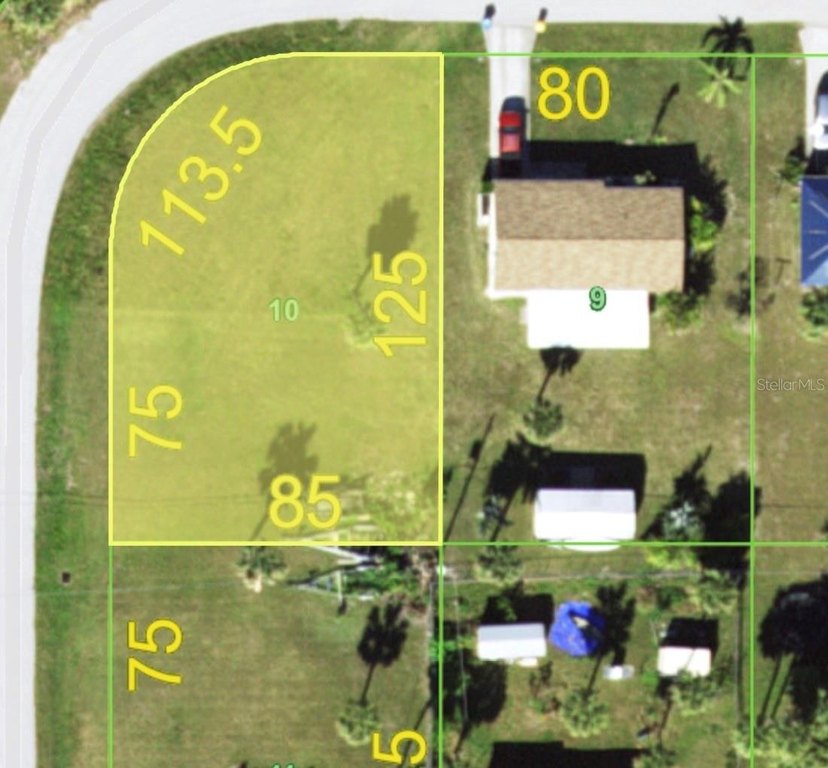 Prime Corner Lot in Desirable Port Charlotte Community - Ready - Beach Lot for sale in Port Charlotte, Florida on Beachhouse.com