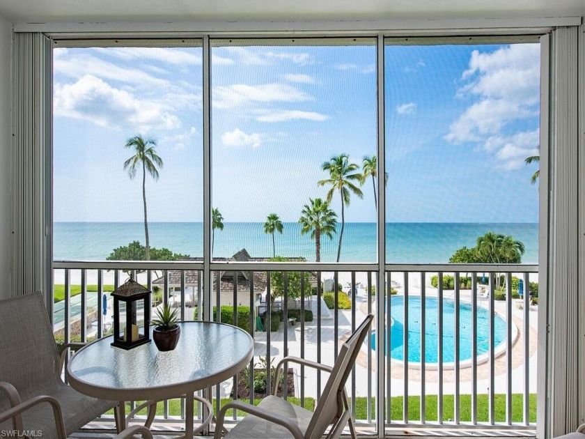 Enjoy gorgeous Gulf views from the living area, dining room - Beach Home for sale in Naples, Florida on Beachhouse.com