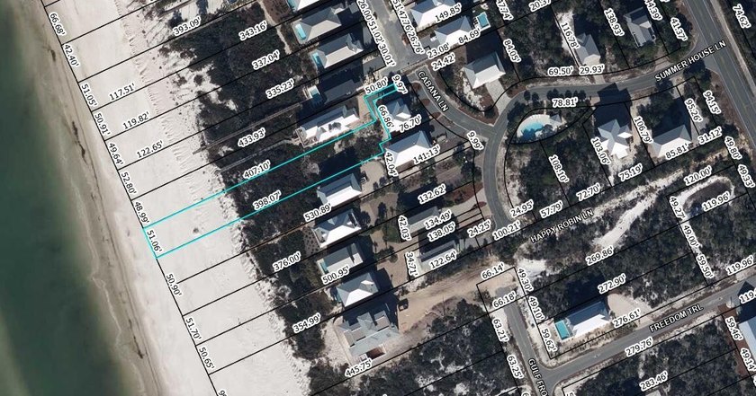 51 FEET OF DIRECT GFRONTAGE ALONG THE GULF OF MEXICO AND OVER - Beach Lot for sale in Port St Joe, Florida on Beachhouse.com