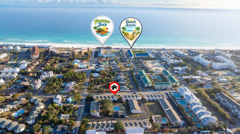 Welcome to 241 Ellis Road Unit 11 in Miramar Beach, Florida -- a - Beach Townhome/Townhouse for sale in Miramar Beach, Florida on Beachhouse.com