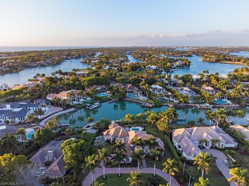 Custom home on nearly 1 acre in prestigious Port Royal! This - Beach Home for sale in Naples, Florida on Beachhouse.com