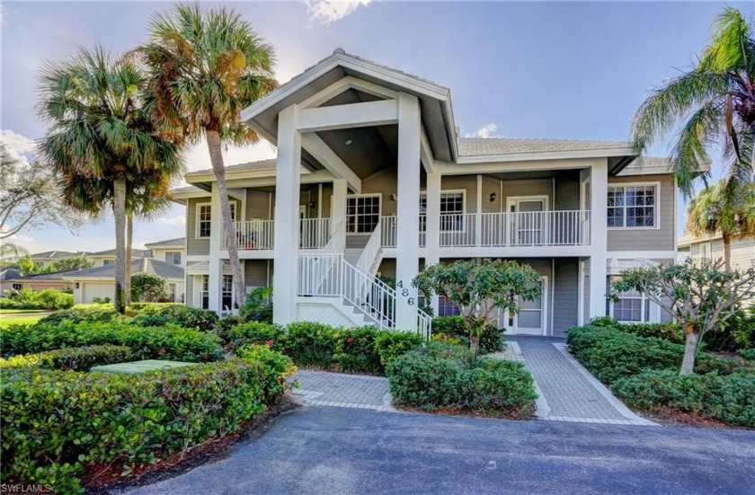 Beautiful long views of golf and tee box from your screened - Beach Home for sale in Naples, Florida on Beachhouse.com