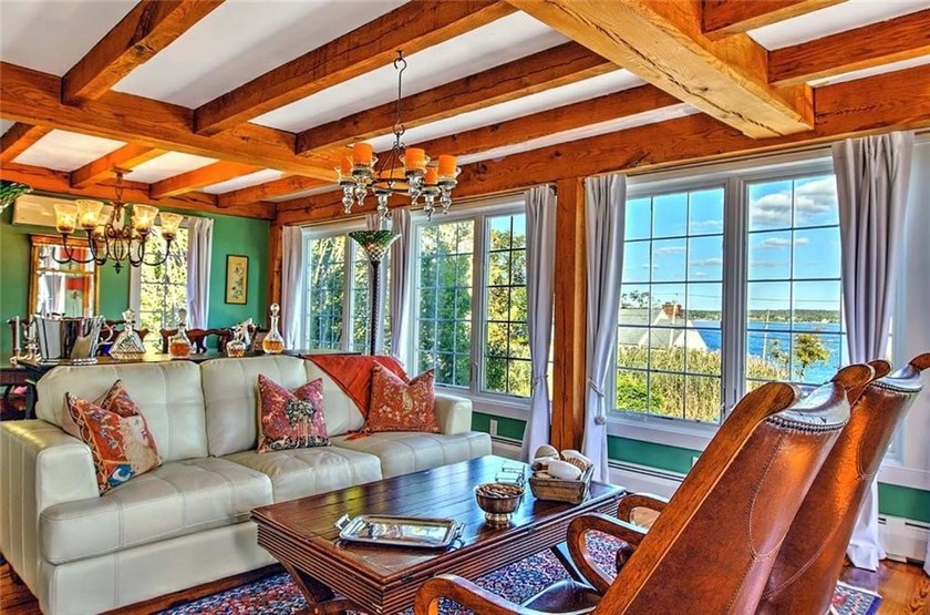 This one-of-a-kind hand-crafted post-and-beam home, named - Beach Home for sale in Portsmouth, Rhode Island on Beachhouse.com
