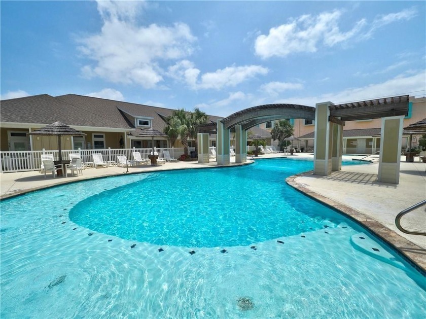 This one-story poolside townhome is everything and more! With - Beach Townhome/Townhouse for sale in Corpus Christi, Texas on Beachhouse.com