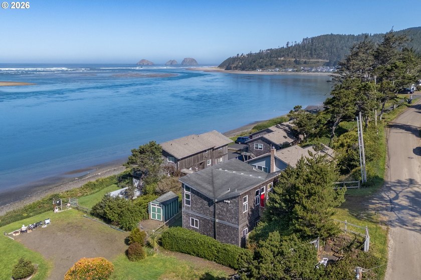 Netarts bayfront home on coveted Pearl Street, featuring an - Beach Home for sale in Netarts, Oregon on Beachhouse.com