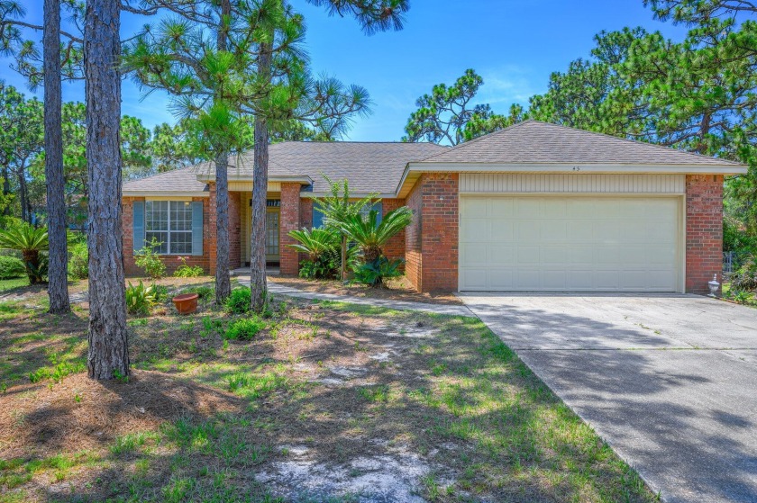 Come take a look at this cozy brick home in the established - Beach Home for sale in Santa Rosa Beach, Florida on Beachhouse.com