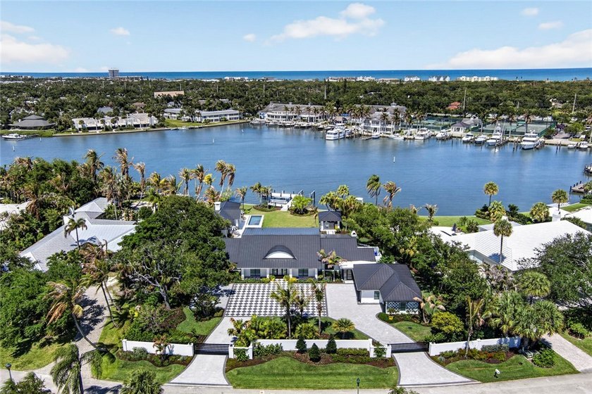 Exquisite Riomar Bay waterfront estate with 120' of sweeping - Beach Home for sale in Vero Beach, Florida on Beachhouse.com
