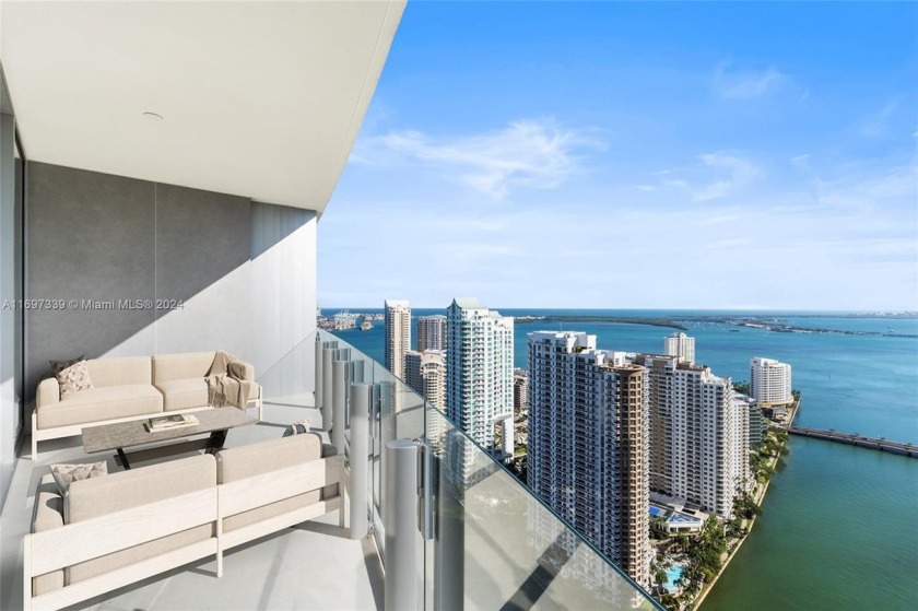 Amazing panoramic view from the 42th floor. This 3-bedrooms and - Beach Condo for sale in Miami, Florida on Beachhouse.com