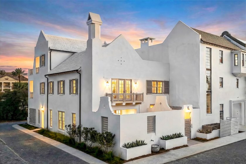 Set within one of 30A's most architecturally celebrated - Beach Townhome/Townhouse for sale in Inlet Beach, Florida on Beachhouse.com