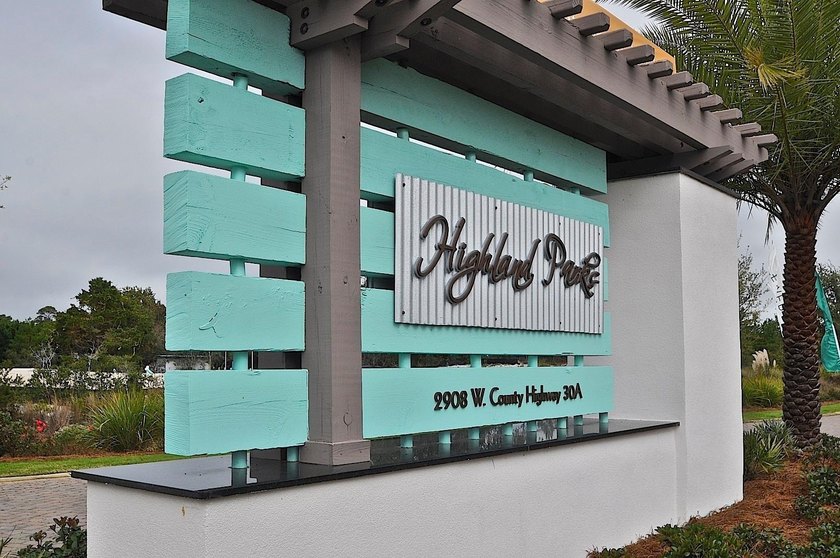 This beautiful lot in Highland Parks in the Blue Mountain Beach - Beach Lot for sale in Santa Rosa Beach, Florida on Beachhouse.com