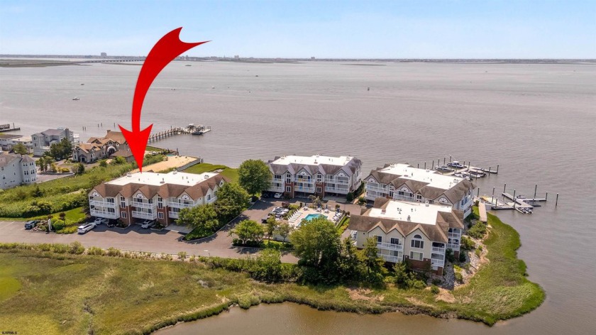 Bay Views abound from this TOP floor 3 bedroom, 2 bath condo in - Beach Condo for sale in Somers Point, New Jersey on Beachhouse.com