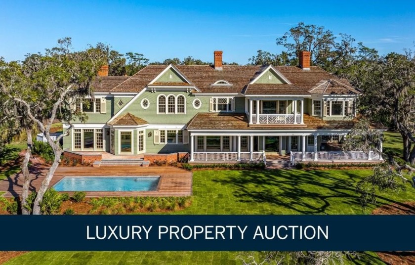 AUCTION: BID 15-29 JANUARY. Listed for $30M. Starting Bids - Beach Home for sale in Saint Simons, Georgia on Beachhouse.com