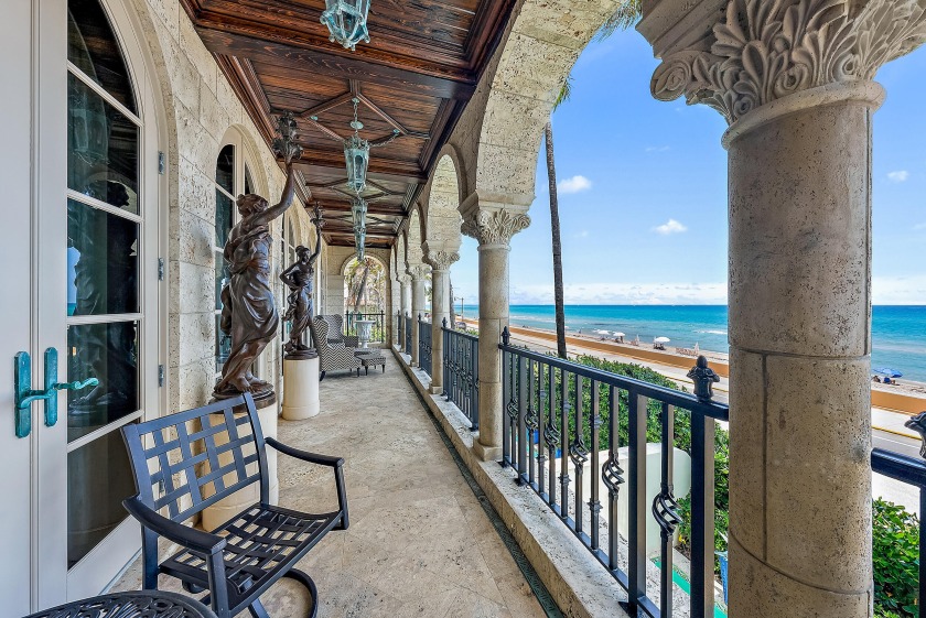 In-town Oceanfront Villa with 6500 square feet. Breathtaking - Beach Townhome/Townhouse for sale in Palm Beach, Florida on Beachhouse.com