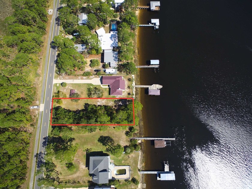 Deep water bayfront lot in Ochlockonee Bay. Cant beat the view - Beach Lot for sale in Panacea, Florida on Beachhouse.com