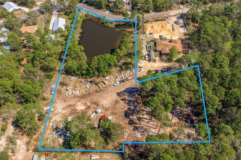 Prime 1.74-acre parcel located on Pisces Drive just north of - Beach Lot for sale in Santa Rosa Beach, Florida on Beachhouse.com
