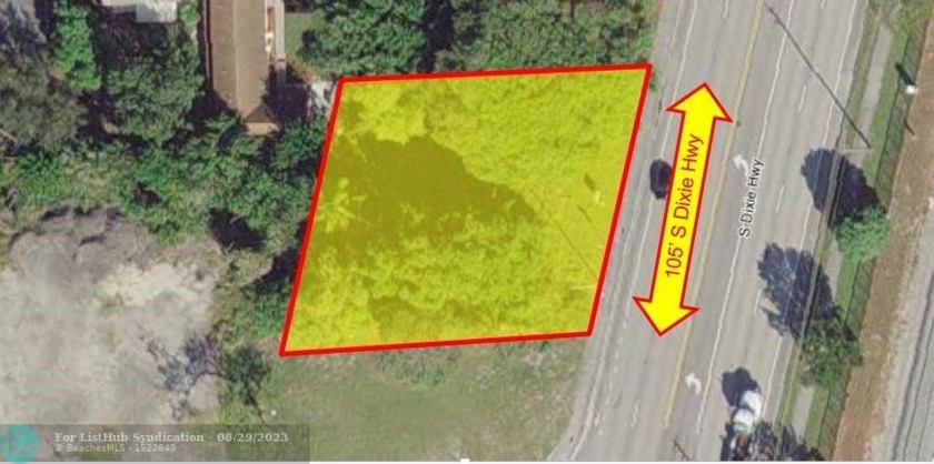 This 11,876 Sq. Ft. vacant land parcel is situated on 105' of - Beach Commercial for sale in Deerfield Beach, Florida on Beachhouse.com