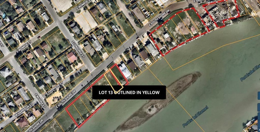 50' of WATERFRONT PROPERTY ON INTRACOASTAL WATERWAY in Port - Beach Lot for sale in Port Isabel, Texas on Beachhouse.com