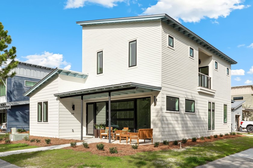 Welcome to this brand-new contemporary home in the desirable - Beach Home for sale in Santa Rosa Beach, Florida on Beachhouse.com