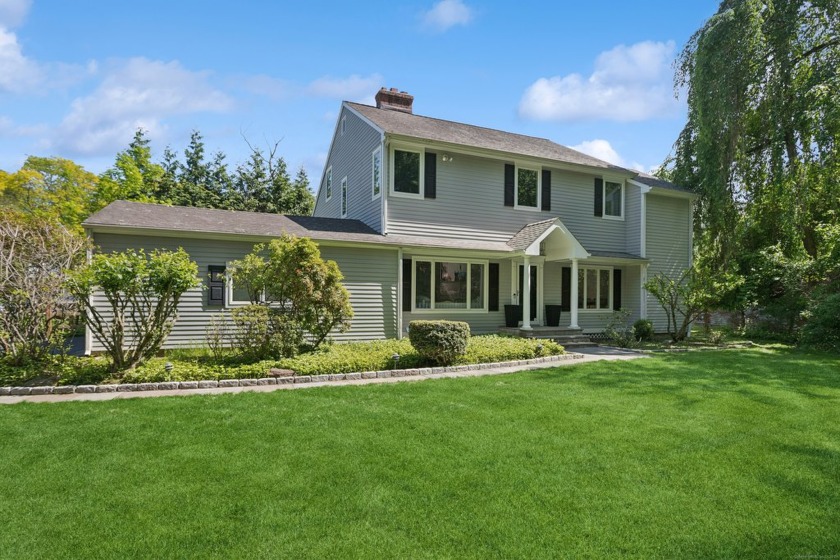 Set on a lovely stretch of Valley Road just off Hillspoint is - Beach Home for sale in Westport, Connecticut on Beachhouse.com