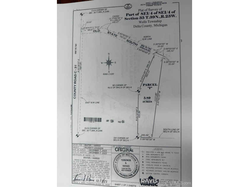 Build your dream home or invest in your future with this - Beach Acreage for sale in Escanaba, Michigan on Beachhouse.com