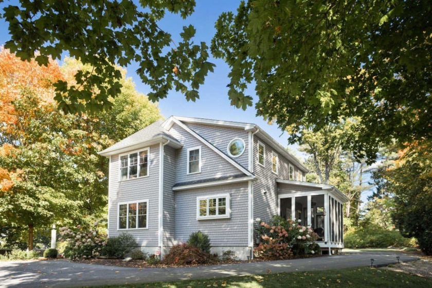 Walk to Harbor Beach from this stellar seaside home in a hidden - Beach Home for sale in York, Maine on Beachhouse.com