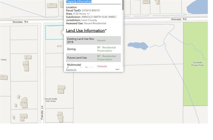 HALF ACRE LOT in great neighborhood. 3 minutes to Lake Talquin - Beach Lot for sale in Tallahassee, Florida on Beachhouse.com