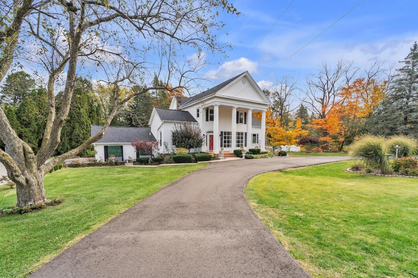 Lake house living in this incredible Presidential Colonial with - Beach Home for sale in Racine, Wisconsin on Beachhouse.com