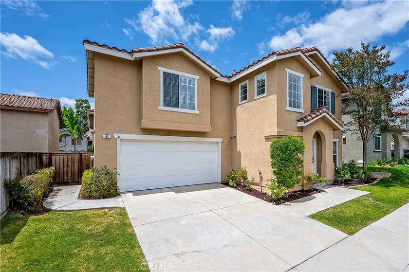 Set on a single-loaded street with scenic canyon views from the - Beach Home for sale in Rancho Santa Margarita, California on Beachhouse.com